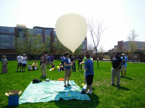 UOIT weather balloon experiment