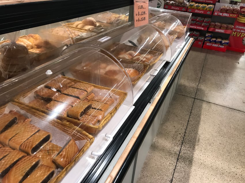 the bakery at Blue Sky Supermarket