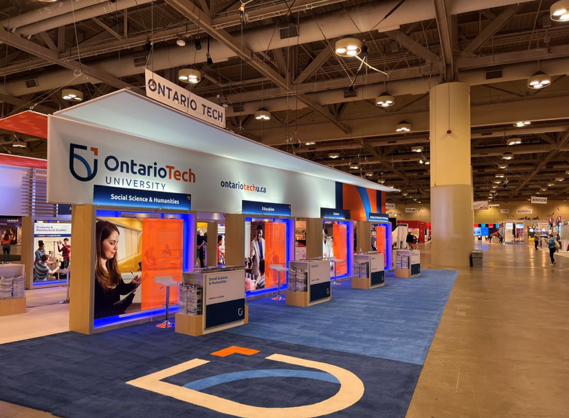 Ontario Tech OUF booth