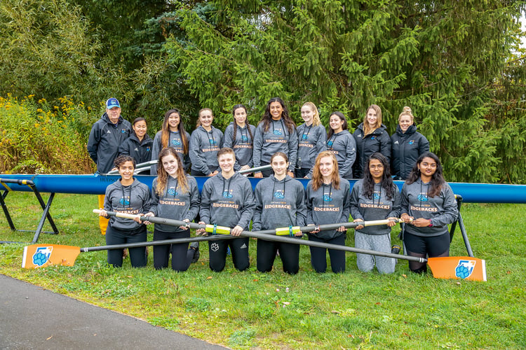 Ontario Tech Rowing team