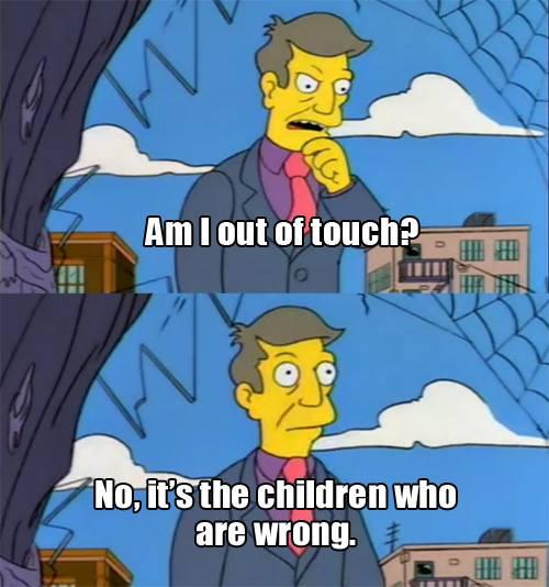 Principal Skinner from The Simpsons