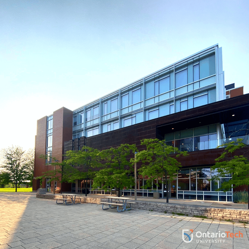 Picture of an Ontario Tech North Campus building