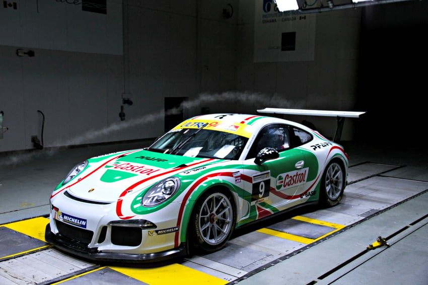 Wind testing in the ACE Climactic Wind Tunnel