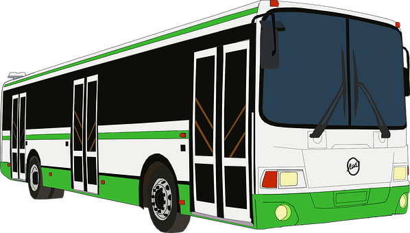 Drawing of a bus